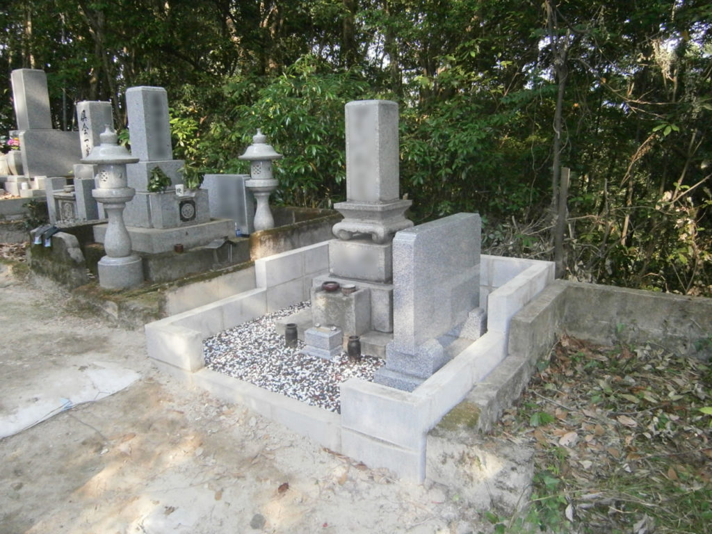 2017年5月施工 広島県廿日市市 Ｎ様 お墓の改葬の施工事例